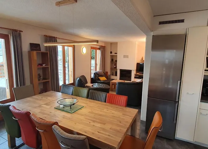 Alpesi faház In With Valley View *